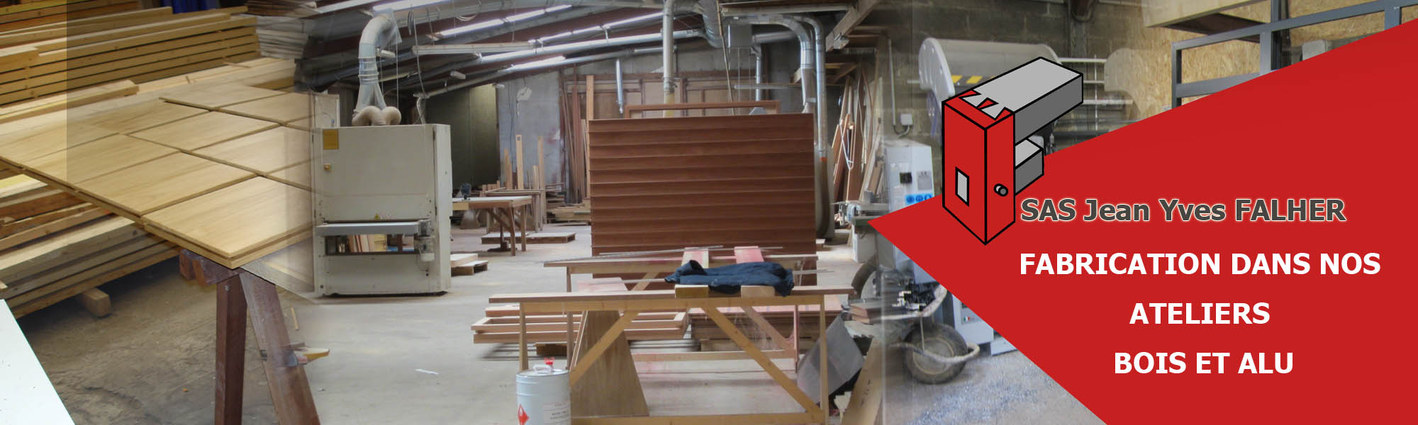 Fabrication alu et bois dans nos ateliers